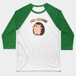 Cute hedgehog loves hugs Baseball T-Shirt